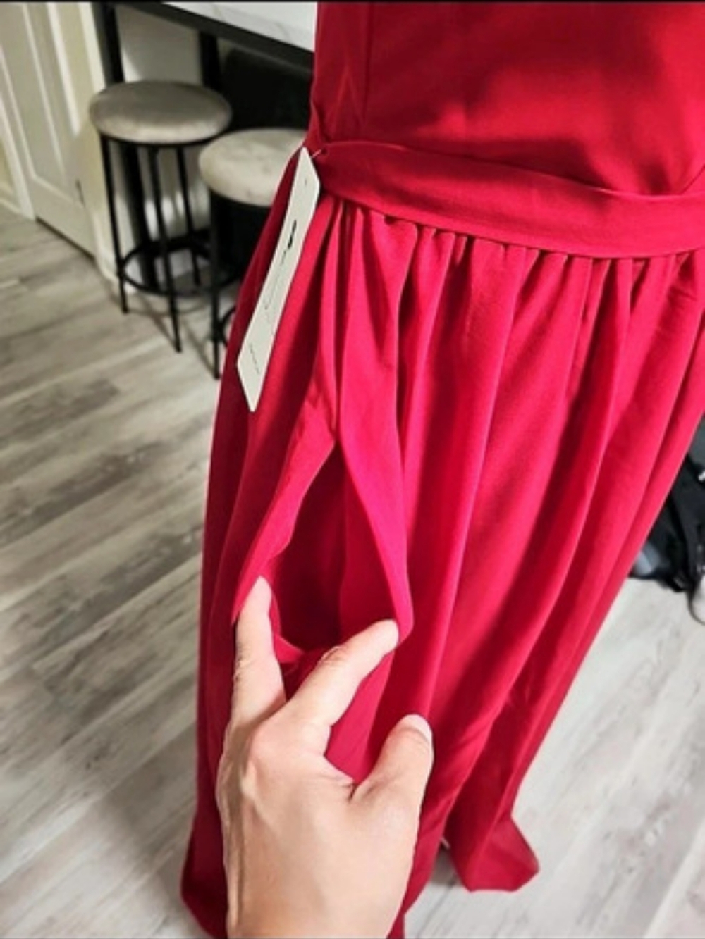 Red Prom Dress - Picture 3 of 3